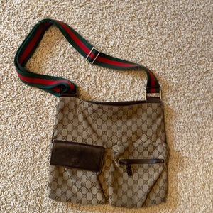 💯 Authentic Gucci Crossbody. (Adjustable strap).